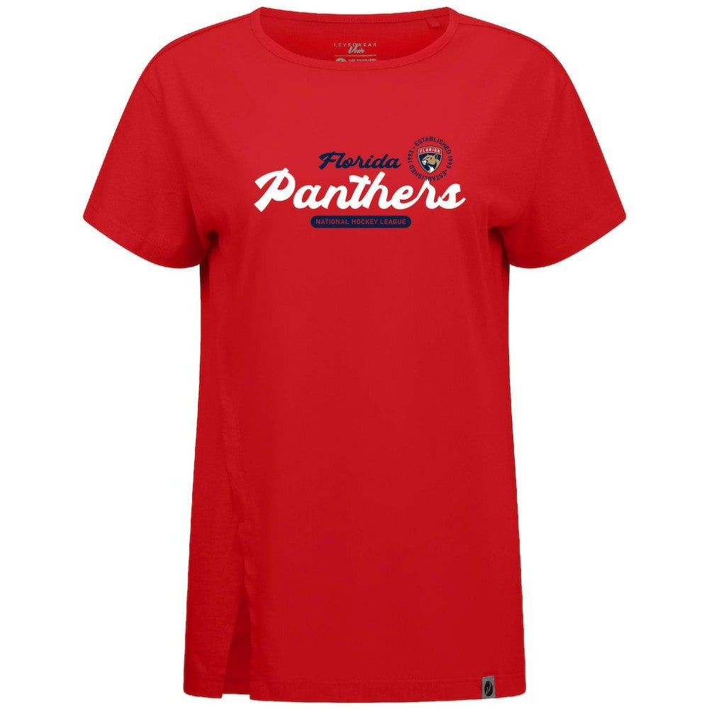 Florida Panthers Levelwear Women's Influx Monument T-Shirt For Sale