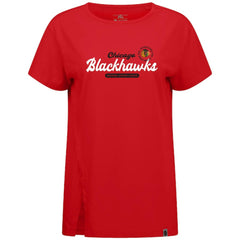 Chicago Blackhawks Levelwear Women's Influx Monument T-Shirt Discount