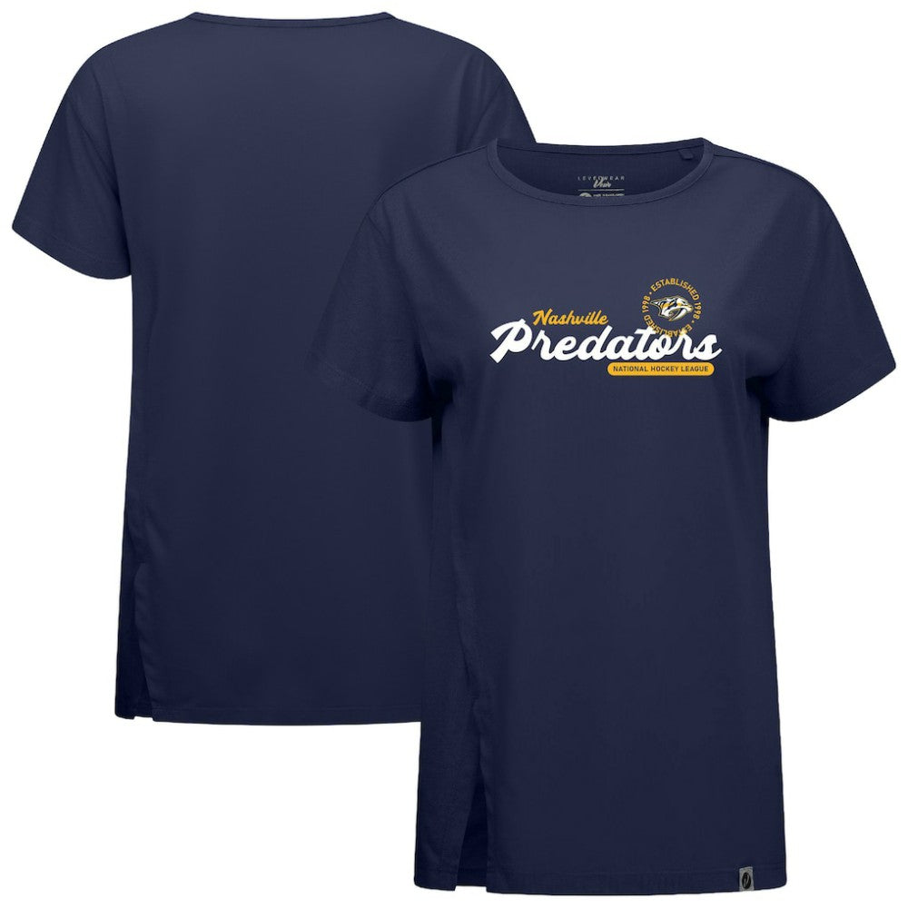 Nashville Predators Levelwear Women's Influx Monument T-Shirt For Sale