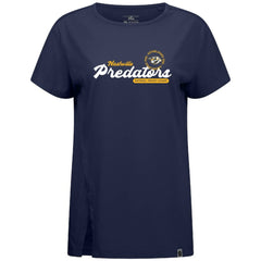 Nashville Predators Levelwear Women's Influx Monument T-Shirt For Sale