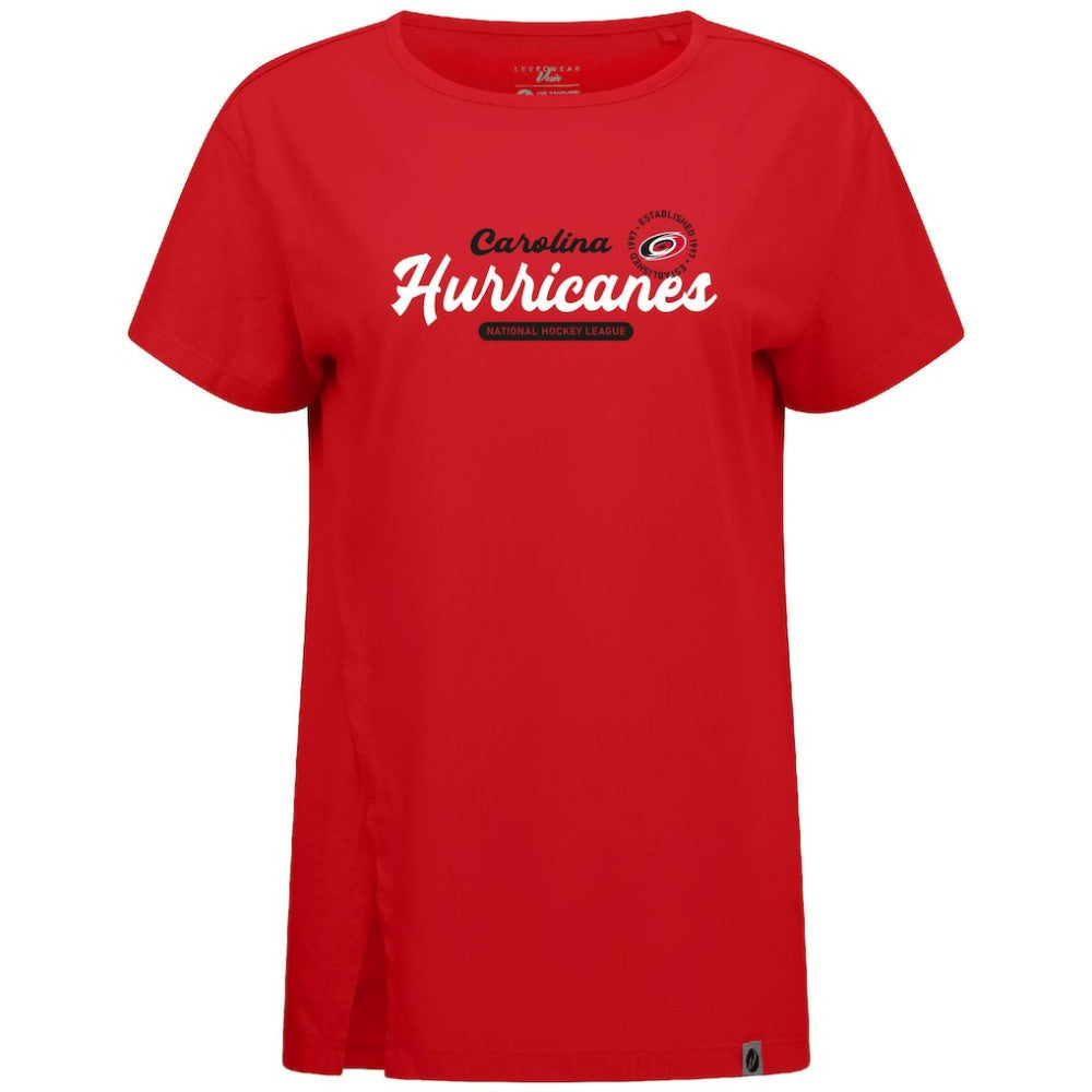 Carolina Hurricanes Levelwear Women's Influx Monument T-Shirt Sale