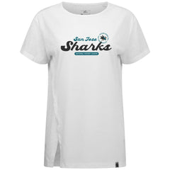 San Jose Sharks Levelwear Women's Influx Monument T-Shirt For Sale