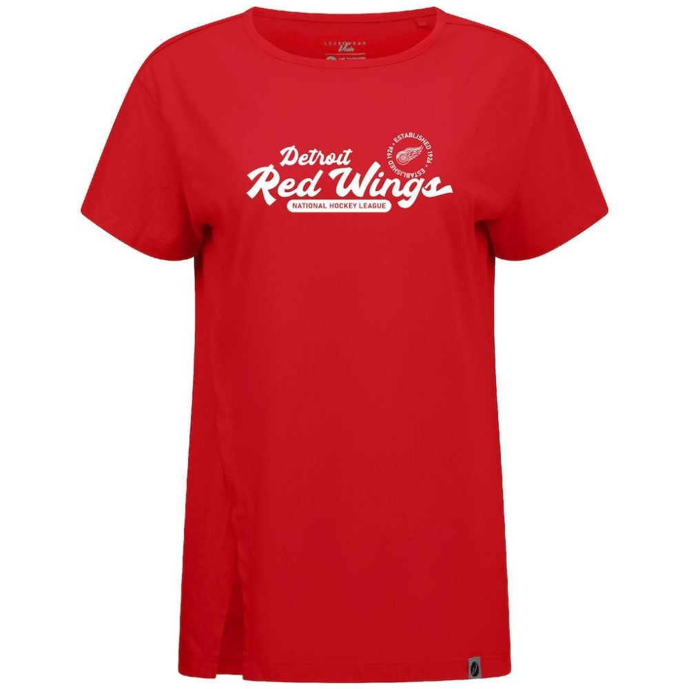 Detroit Red Wings Levelwear Women's Influx Monument T-Shirt Online