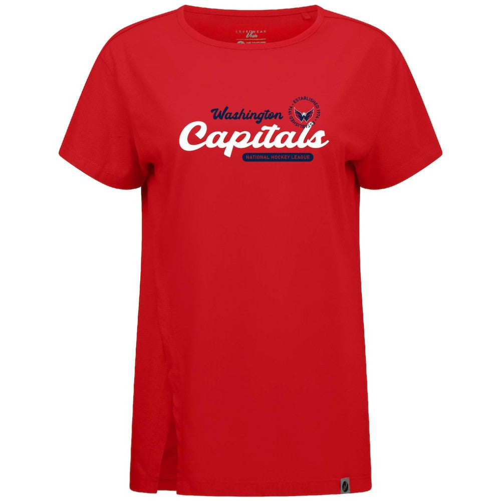 Washington Capitals Levelwear Women's Influx Monument T-Shirt Sale