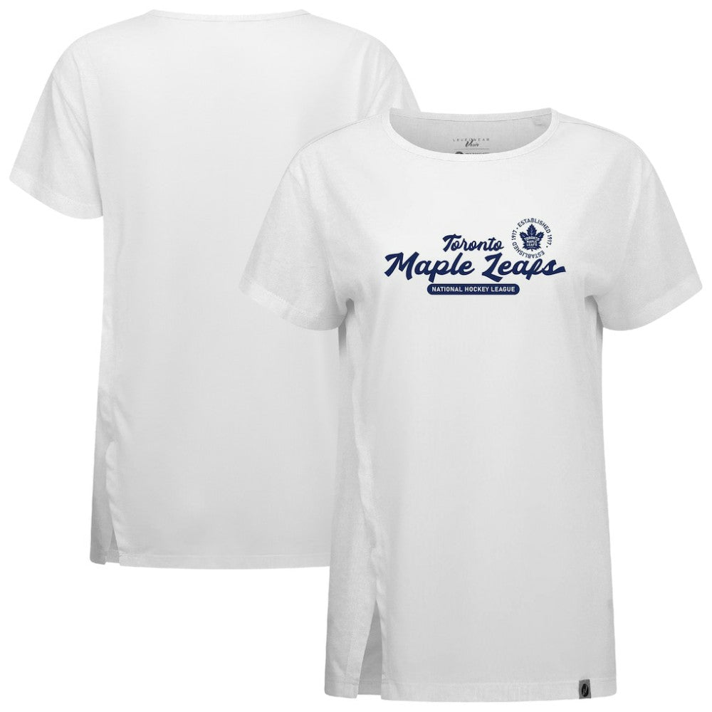 Toronto Maple Leafs Levelwear Women's Influx Monument T-Shirt Outlet