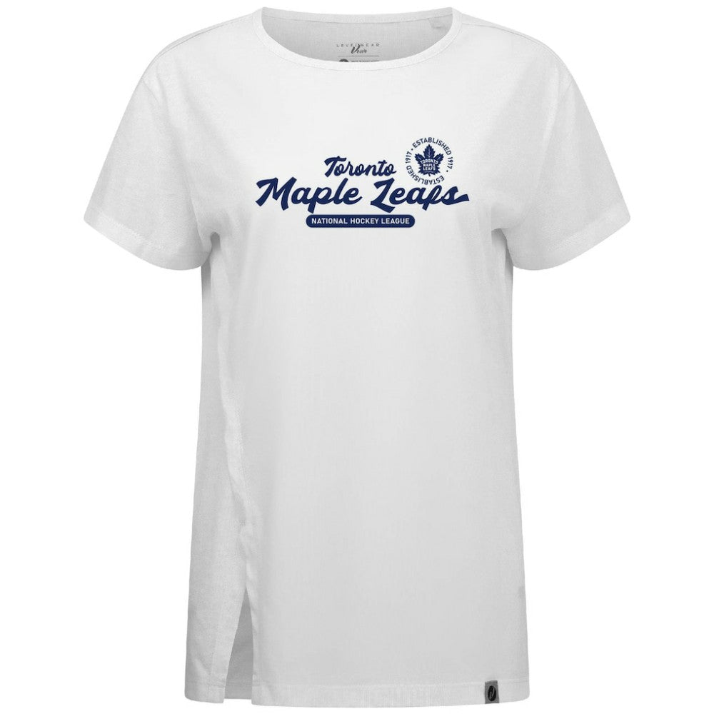 Toronto Maple Leafs Levelwear Women's Influx Monument T-Shirt Outlet