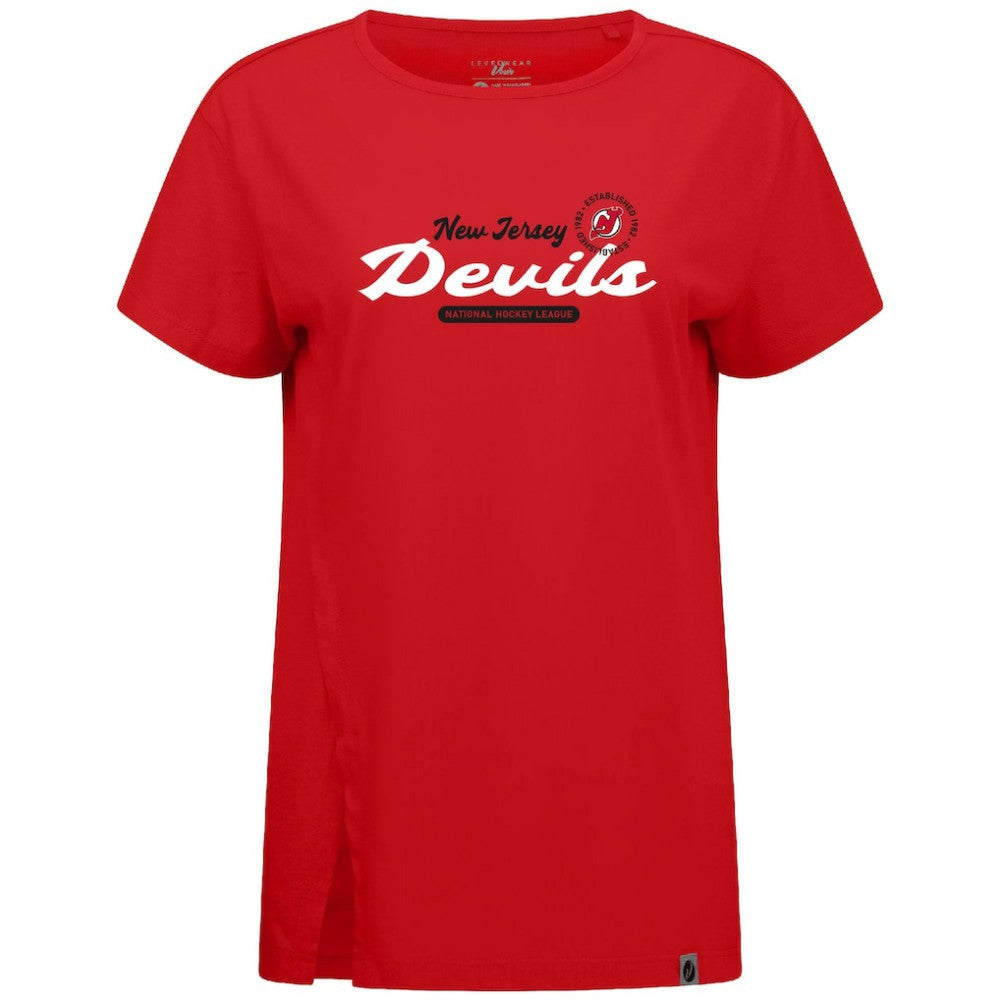 New Jersey Devils Levelwear Women's Influx Monument T-Shirt Outlet