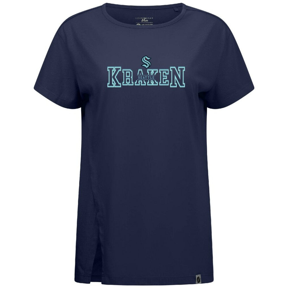 Seattle Kraken Levelwear Women's Influx Journey T-Shirt Discount