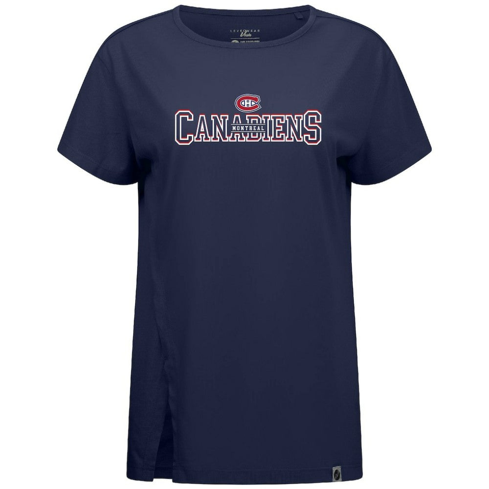 Montreal Canadiens Levelwear Women's Influx Journey T-Shirt For Sale