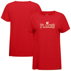 Calgary Flames Levelwear Women's Influx Journey T-Shirt Outlet