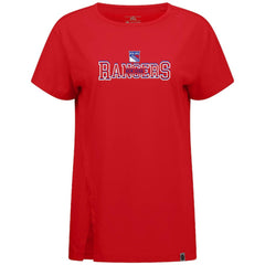 New York Rangers Levelwear Women's Influx Journey T-Shirt On Sale
