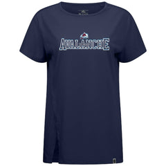 Colorado Avalanche Levelwear Women's Influx Journey T-Shirt For Sale