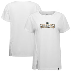 San Jose Sharks Levelwear Women's Influx Journey T-Shirt On Sale