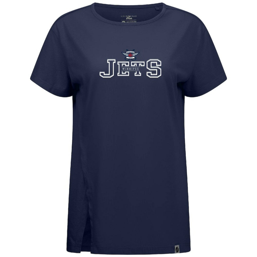 Winnipeg Jets Levelwear Women's Influx Journey T-Shirt On Sale
