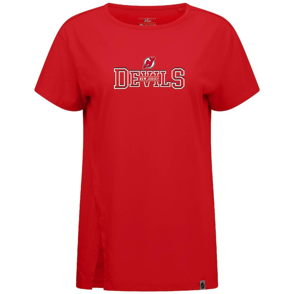 New Jersey Devils Levelwear Women's Influx Journey T-Shirt Discount