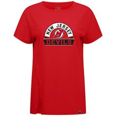 New Jersey Devils Levelwear Women's Influx Banner Arch T-Shirt Discount