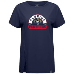 Florida Panthers Levelwear Women's Influx Banner Arch T-Shirt On Sale