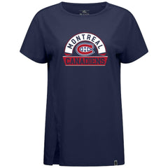 Montreal Canadiens Levelwear Women's Influx Banner Arch T-Shirt Sale