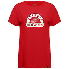 Detroit Red Wings Levelwear Women's Influx Banner Arch T-Shirt On Sale