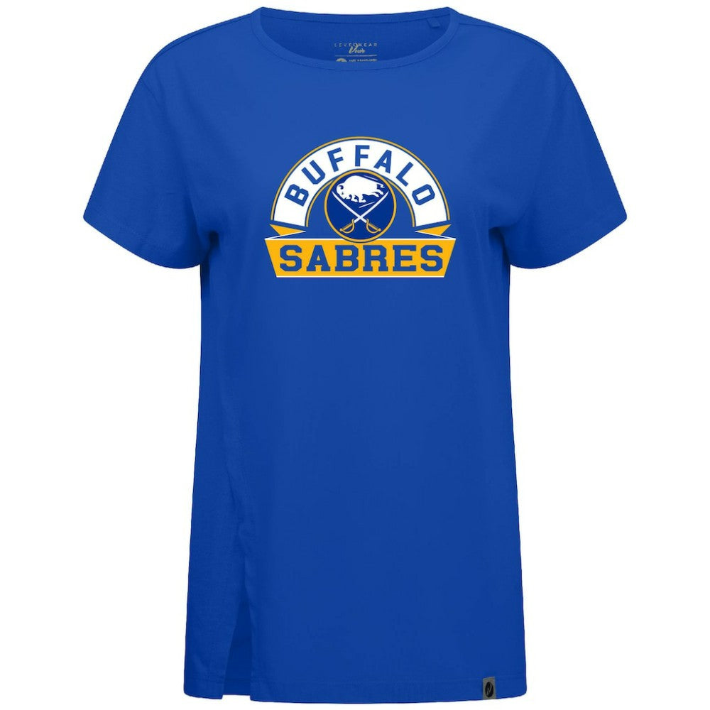 Buffalo Sabres Levelwear Women's Influx Banner Arch T-Shirt Discount