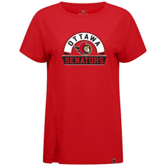 Ottawa Senators Levelwear Women's Influx Banner Arch T-Shirt Outlet
