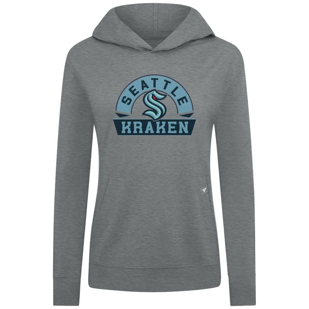 Seattle Kraken Levelwear Women's Relay Banner Arch Pullover Hoodie Discount