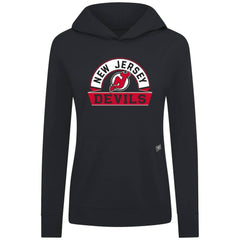 New Jersey Devils Levelwear Women's Relay Banner Arch Pullover Hoodie Online