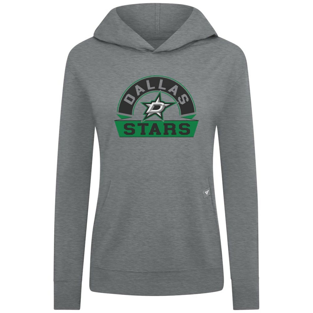 Dallas Stars Levelwear Women's Relay Banner Arch Pullover Hoodie For Sale