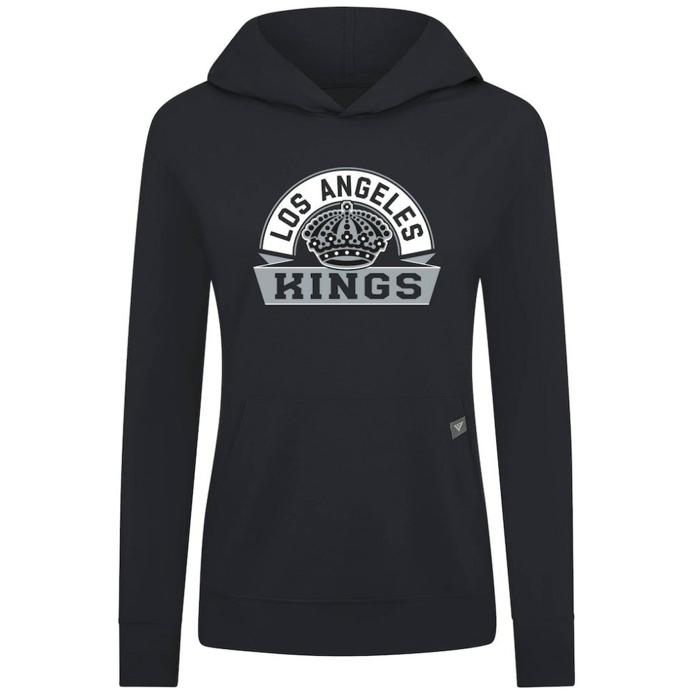 Los Angeles Kings Levelwear Women's Relay Banner Arch Pullover Hoodie Outlet