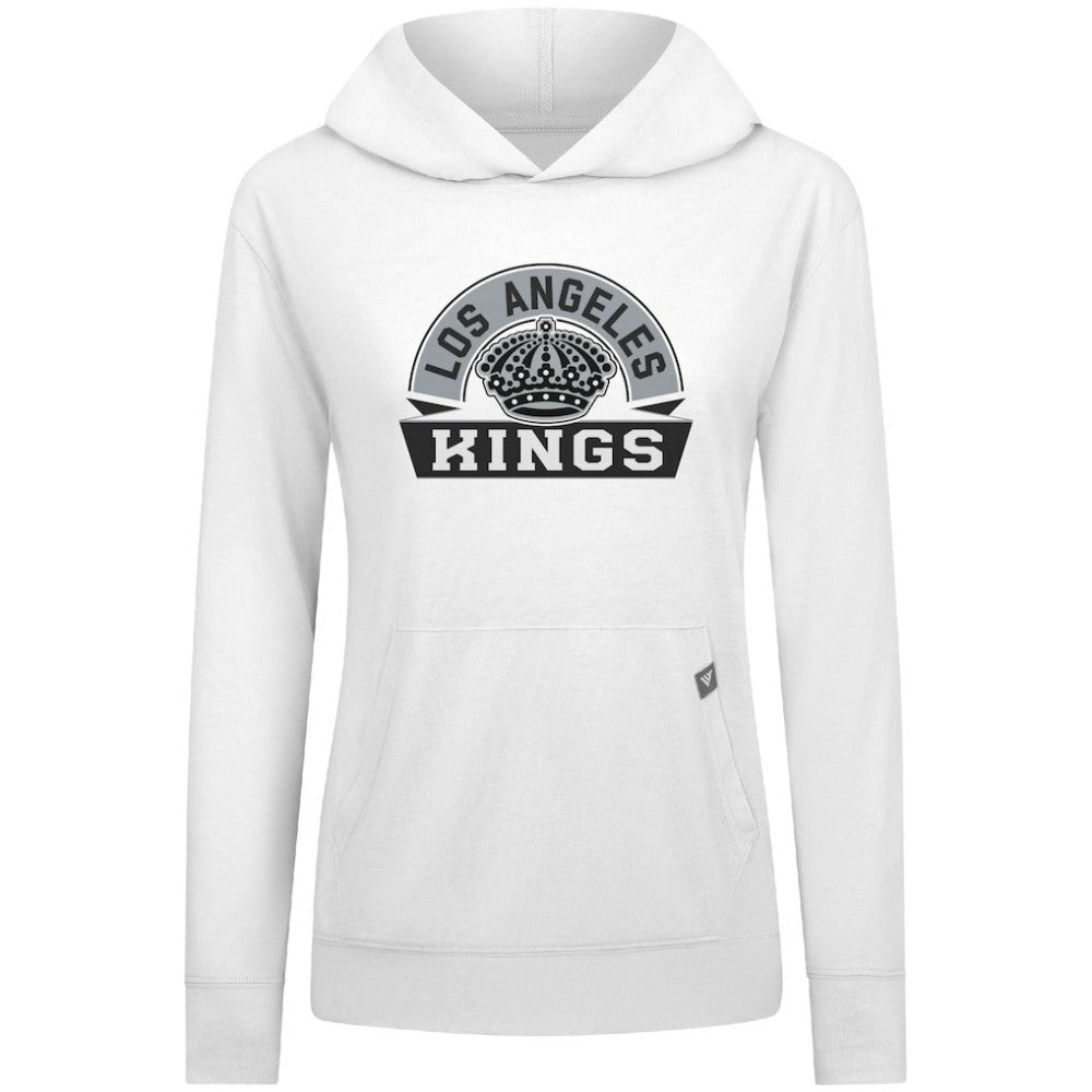 Los Angeles Kings Levelwear Women's Relay Banner Arch Pullover Hoodie Sale