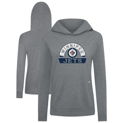 Winnipeg Jets Levelwear Women's Relay Banner Arch Pullover Hoodie Outlet