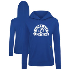 Tampa Bay Lightning Levelwear Women's Relay Banner Arch Pullover Hoodie Discount