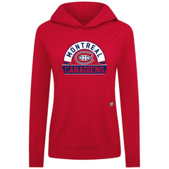 Montreal Canadiens Levelwear Women's Relay Banner Arch Pullover Hoodie Online