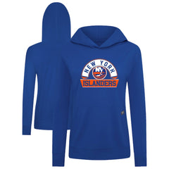 New York Islanders Levelwear Women's Relay Banner Arch Pullover Hoodie Discount