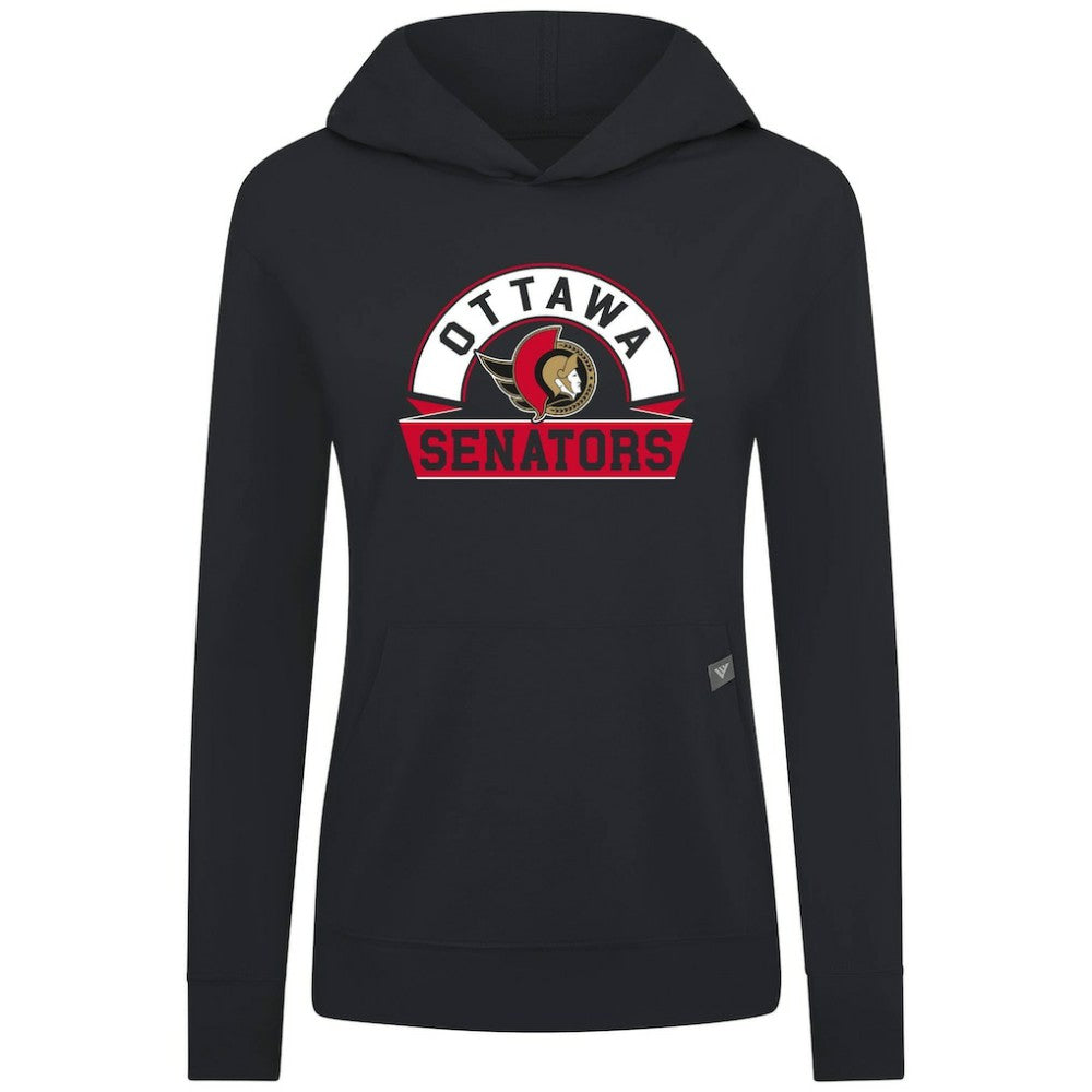 Ottawa Senators Levelwear Women's Relay Banner Arch Pullover Hoodie Online