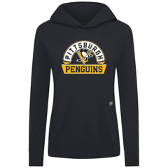 Pittsburgh Penguins Levelwear Women's Relay Banner Arch Pullover Hoodie Online