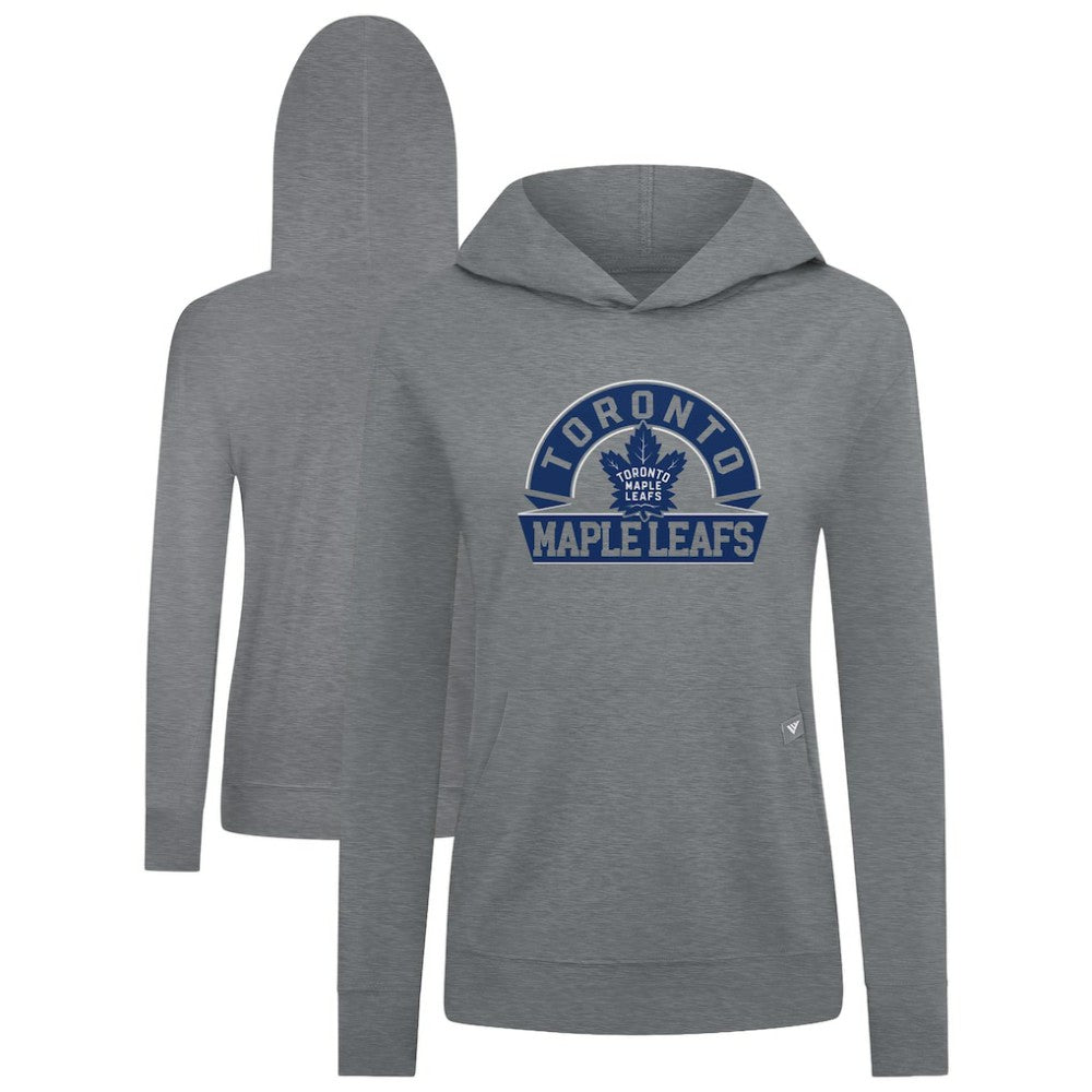 Toronto Maple Leafs Levelwear Women's Relay Banner Arch Pullover Hoodie Outlet
