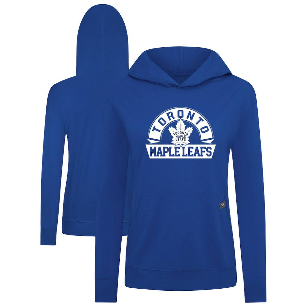 Toronto Maple Leafs Levelwear Women's Relay Banner Arch Pullover Hoodie Online