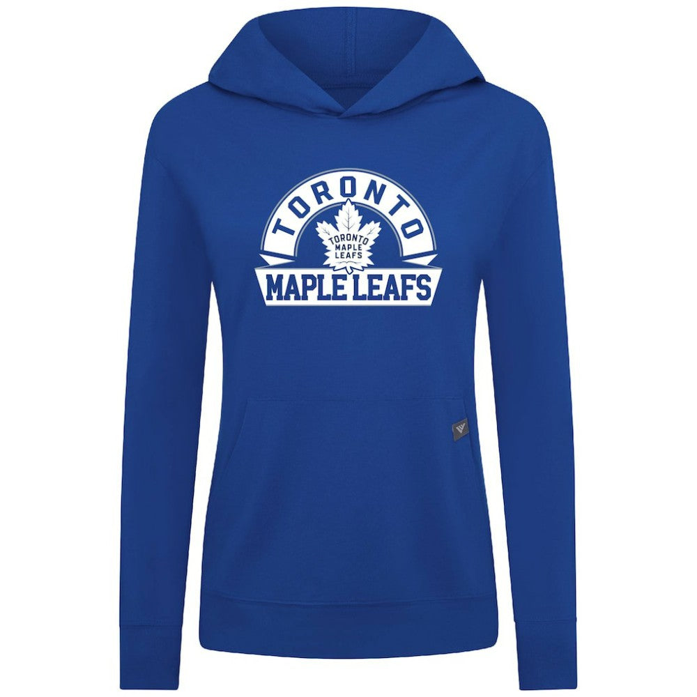 Toronto Maple Leafs Levelwear Women's Relay Banner Arch Pullover Hoodie Online