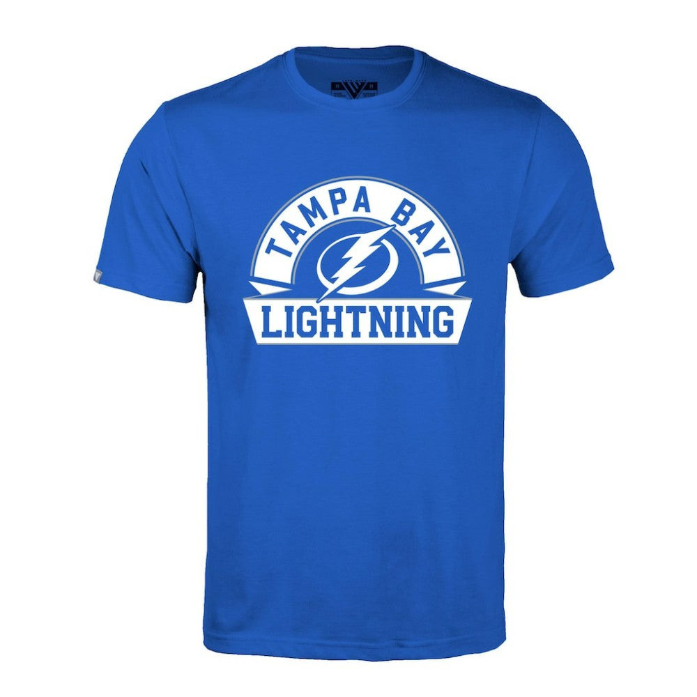 Tampa Bay Lightning Levelwear Richmond Banner Arch T-Shirt Outlet