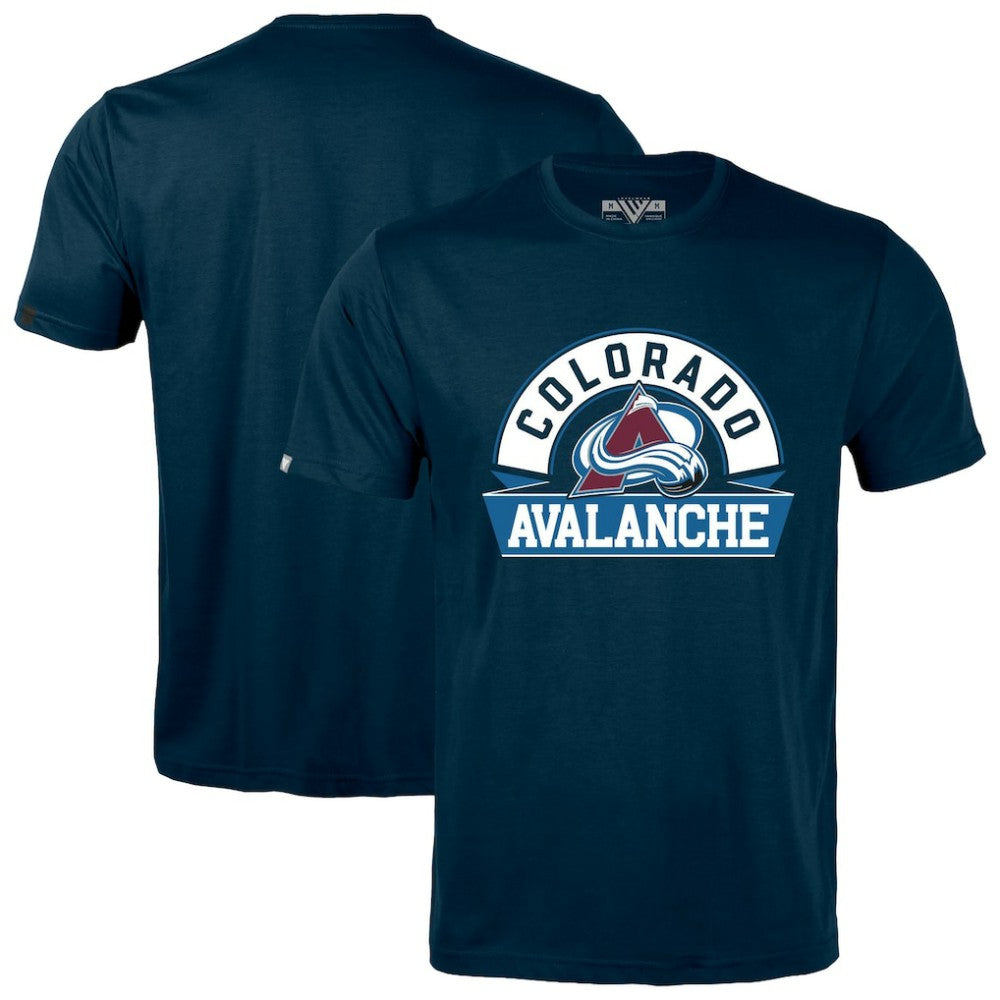 Colorado Avalanche Levelwear Richmond Banner Arch T-Shirt On Sale