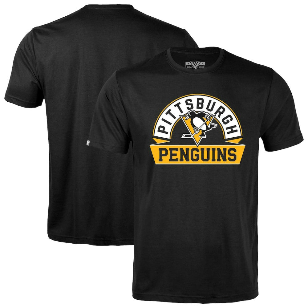 Pittsburgh Penguins Levelwear Richmond Banner Arch T-Shirt Discount