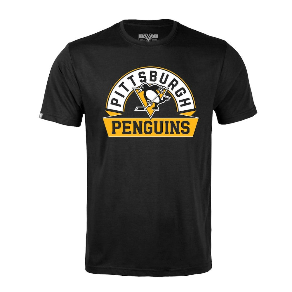 Pittsburgh Penguins Levelwear Richmond Banner Arch T-Shirt Discount