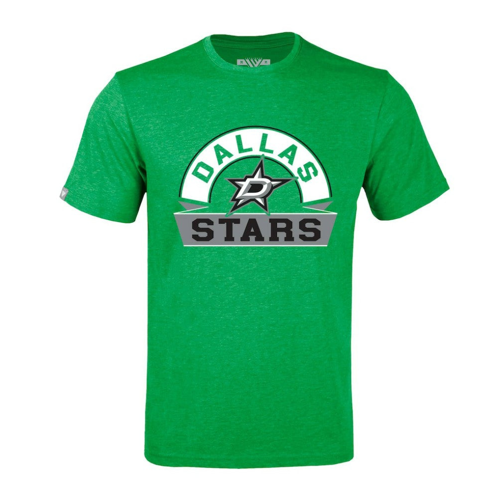 Dallas Stars Levelwear Richmond Banner Arch T-Shirt On Sale