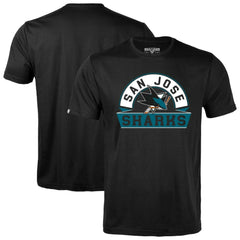 San Jose Sharks Levelwear Richmond Banner Arch T-Shirt Sale