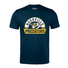 Nashville Predators Levelwear Richmond Banner Arch T-Shirt On Sale