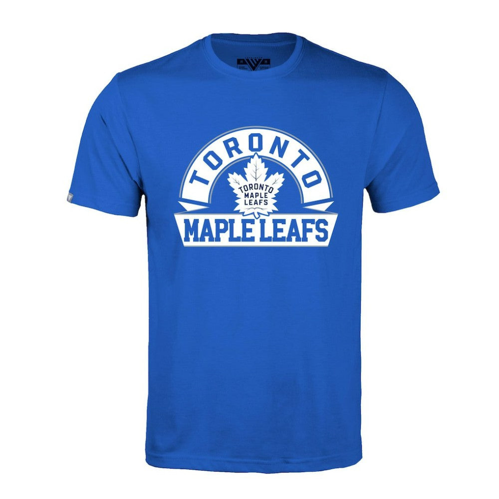 Toronto Maple Leafs Levelwear Richmond Banner Arch T-Shirt Sale