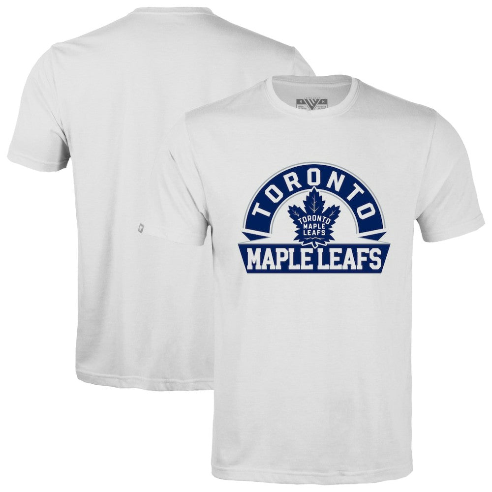 Toronto Maple Leafs Levelwear Richmond Banner Arch T-Shirt For Sale