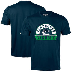Vancouver Canucks Levelwear Richmond Banner Arch T-Shirt On Sale