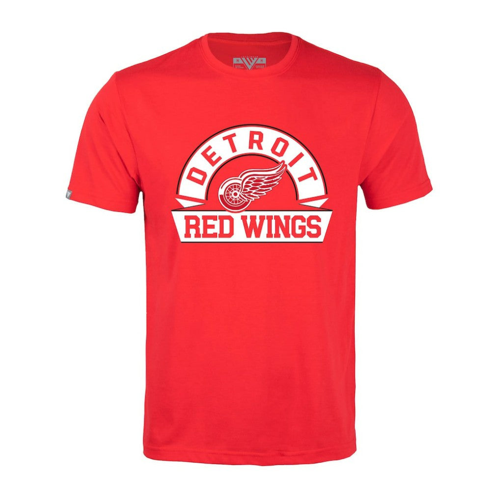 Detroit Red Wings Levelwear Richmond Banner Arch T-Shirt Online